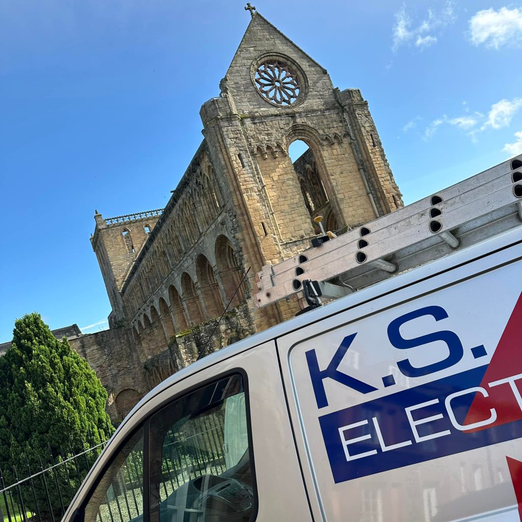 KS Electrical electrician carlisle cumbria van